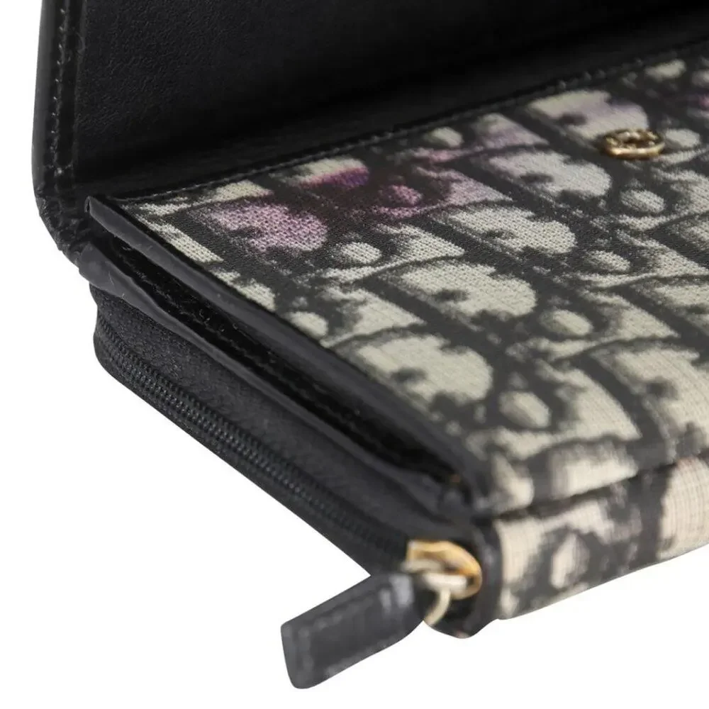 Dior Monogram Oblique Canvas with Gold Charm Wallet CD-0618N-0002